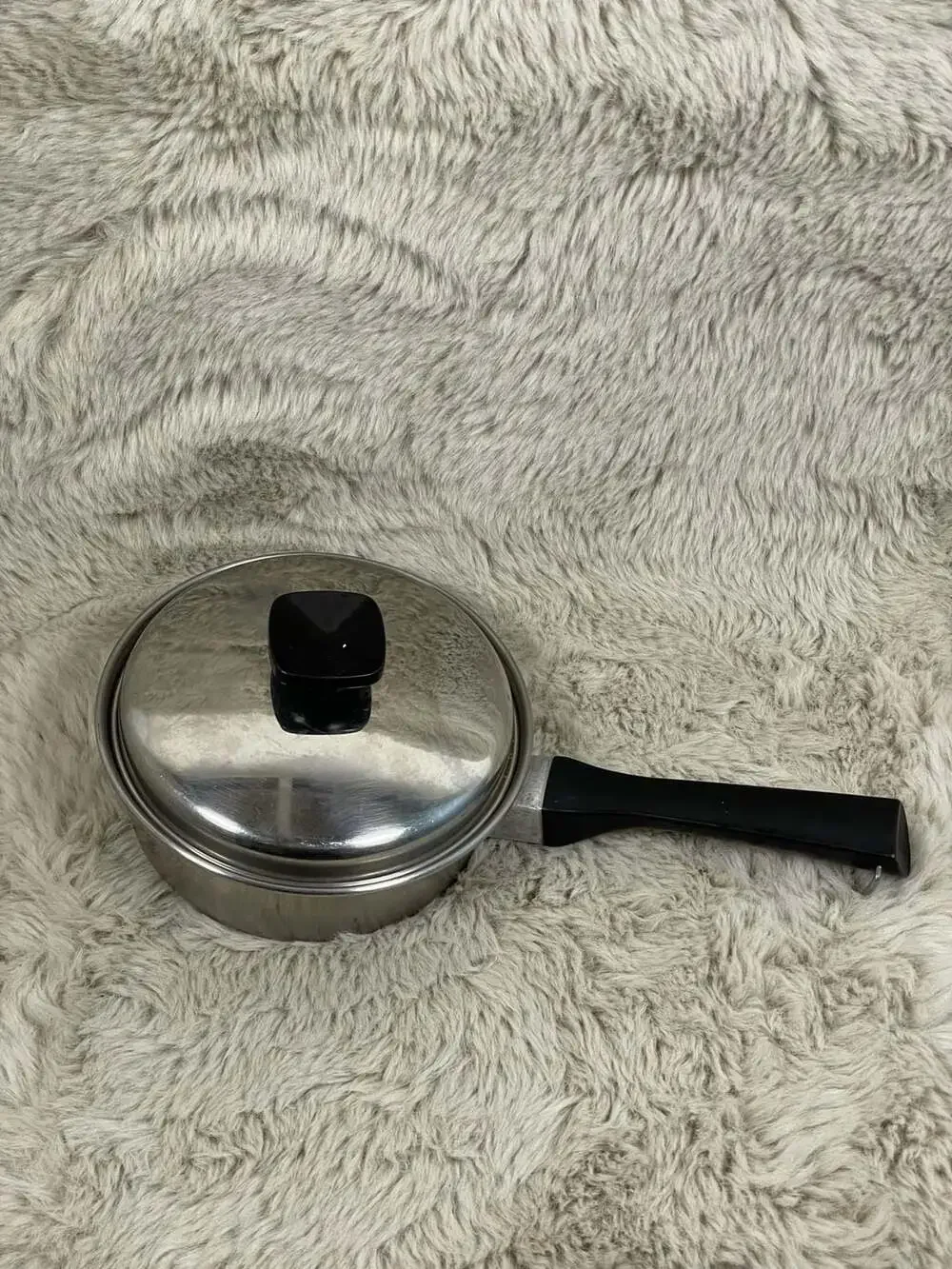 Vintage Fashion Manor J.C. Penney Stainless Steel Pot/Pan Set w/Lids - 6 Piece